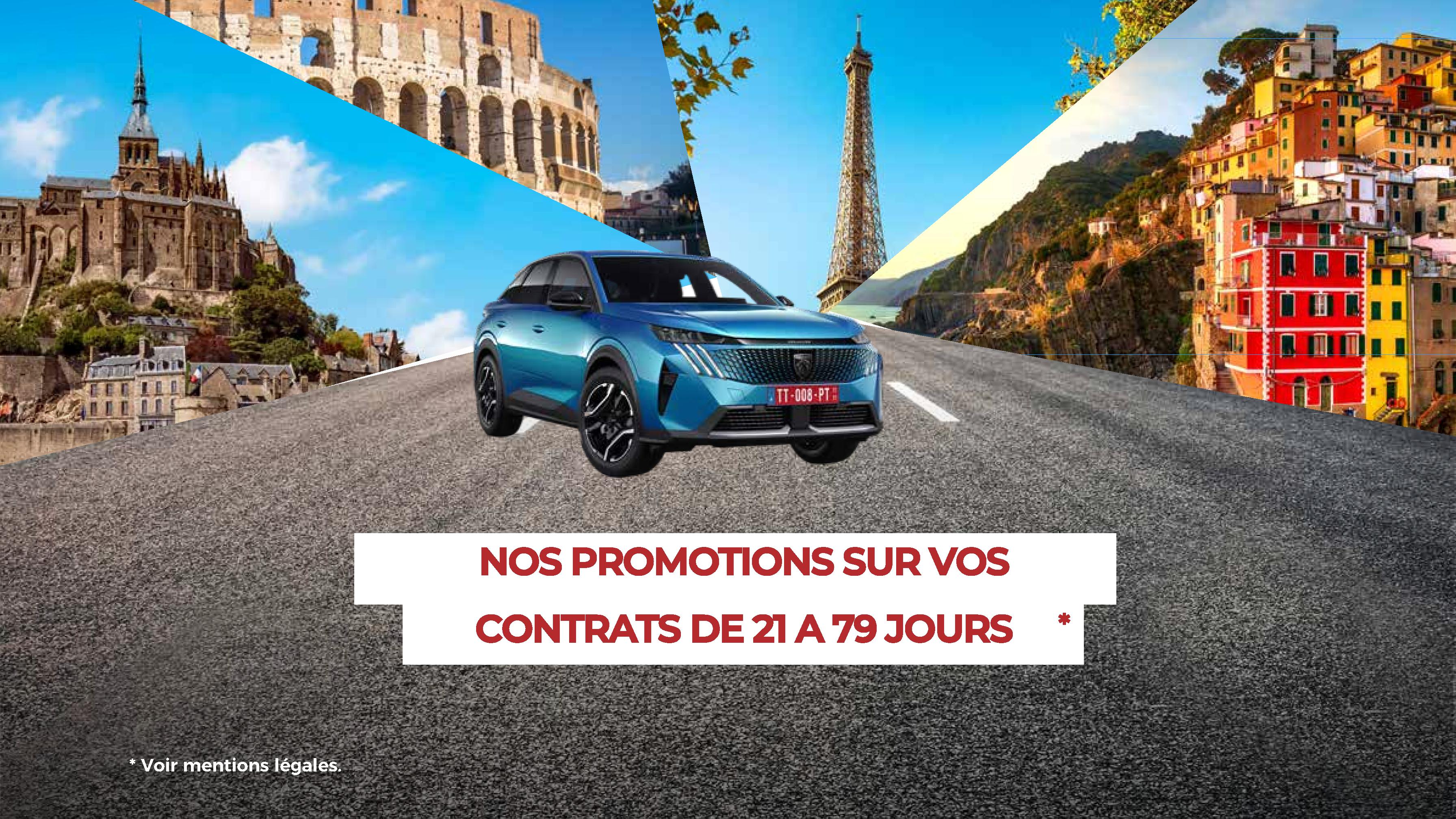 Pour une livraison du 1er août 2025 au 31 décembre 2025, bénéficiez de 70€ sur vos contrats de 21 à 79 jours