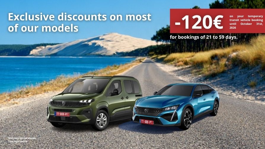 Exclusive discounts for bookings from 21 to 59 days.